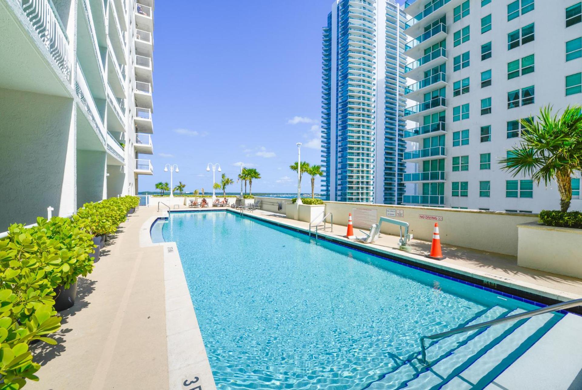 Wonderful Condo In The Heart Of Brickell With Pool Майами Экстерьер фото